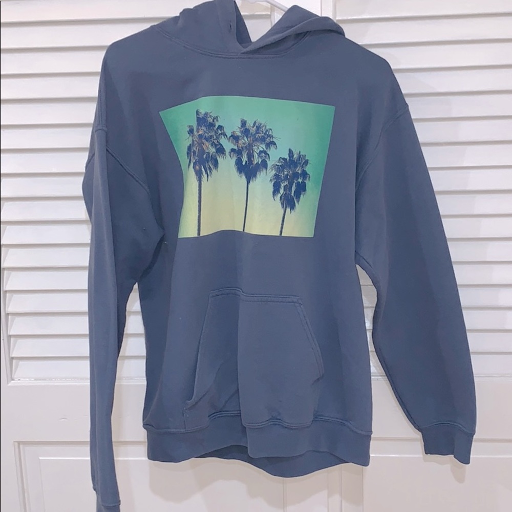 Blue sweatshirt